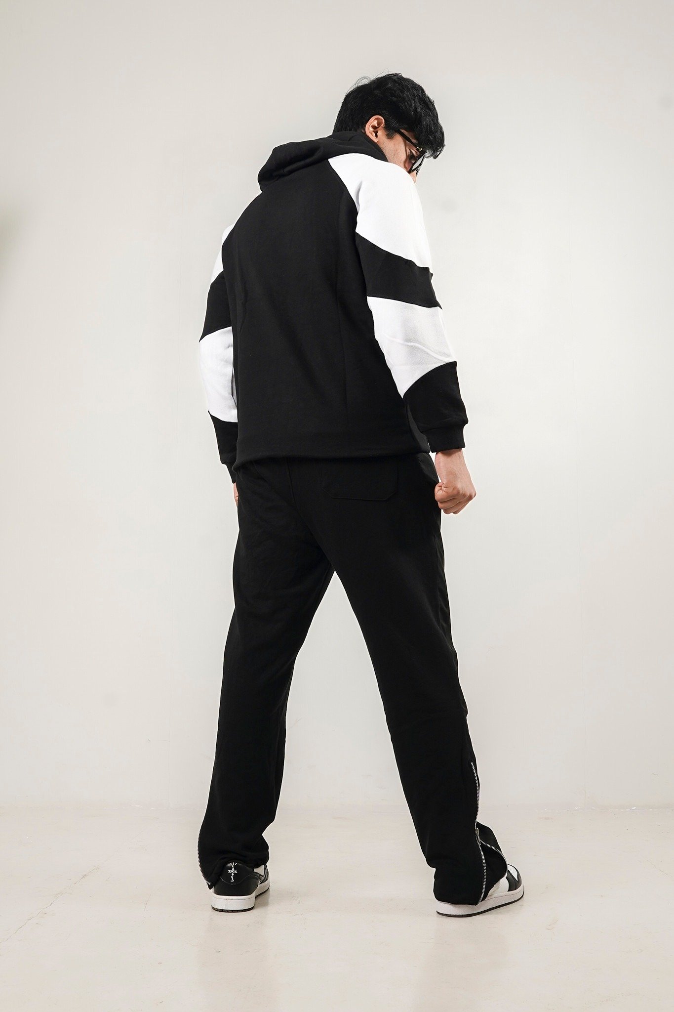 Premium Black & White Hoodies